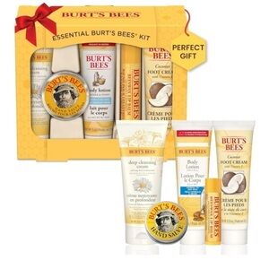 Essential Burts Bees Kit BY Burts Bees for Women 5 Pc Kit lot